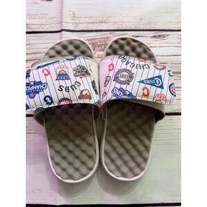 Chicago Cubs MLB ISlide Sandals Kids Size 3 2016 World Series Champions Slides